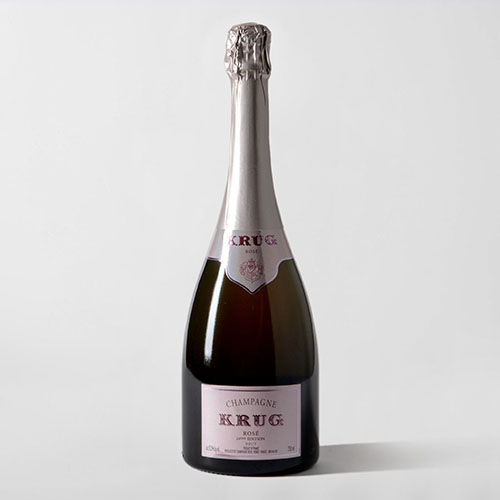 a bottle of krug champaign