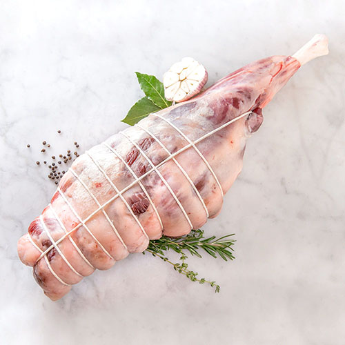 tied up leg of lamb