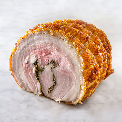 meat on a white background