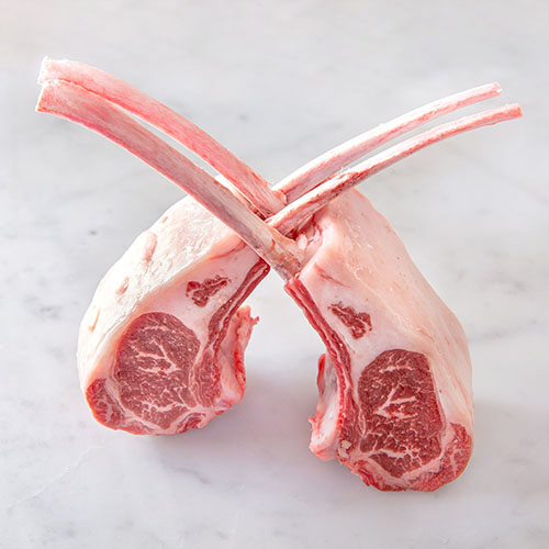rack of lamb standing up