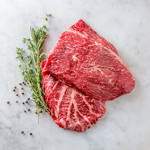 beef photographed with a hint of style